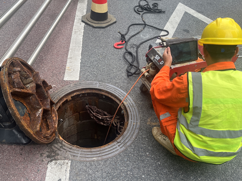 云南路市政管道内窥检测